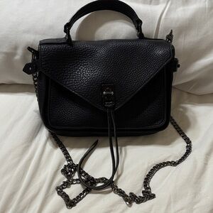 Rebecca Minkoff Black Crossbody Bag with Chain Detail
